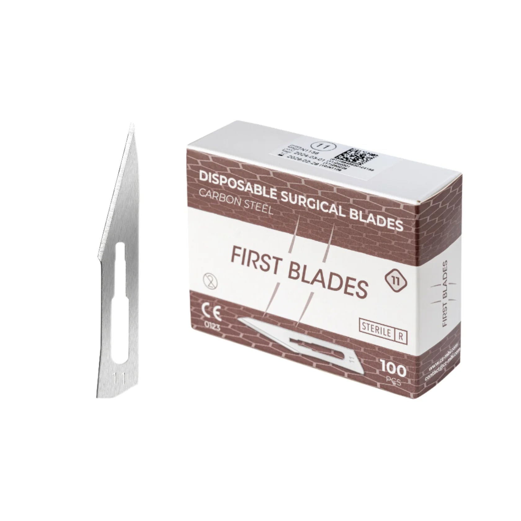 100 sterile scalpel blades - First Blades