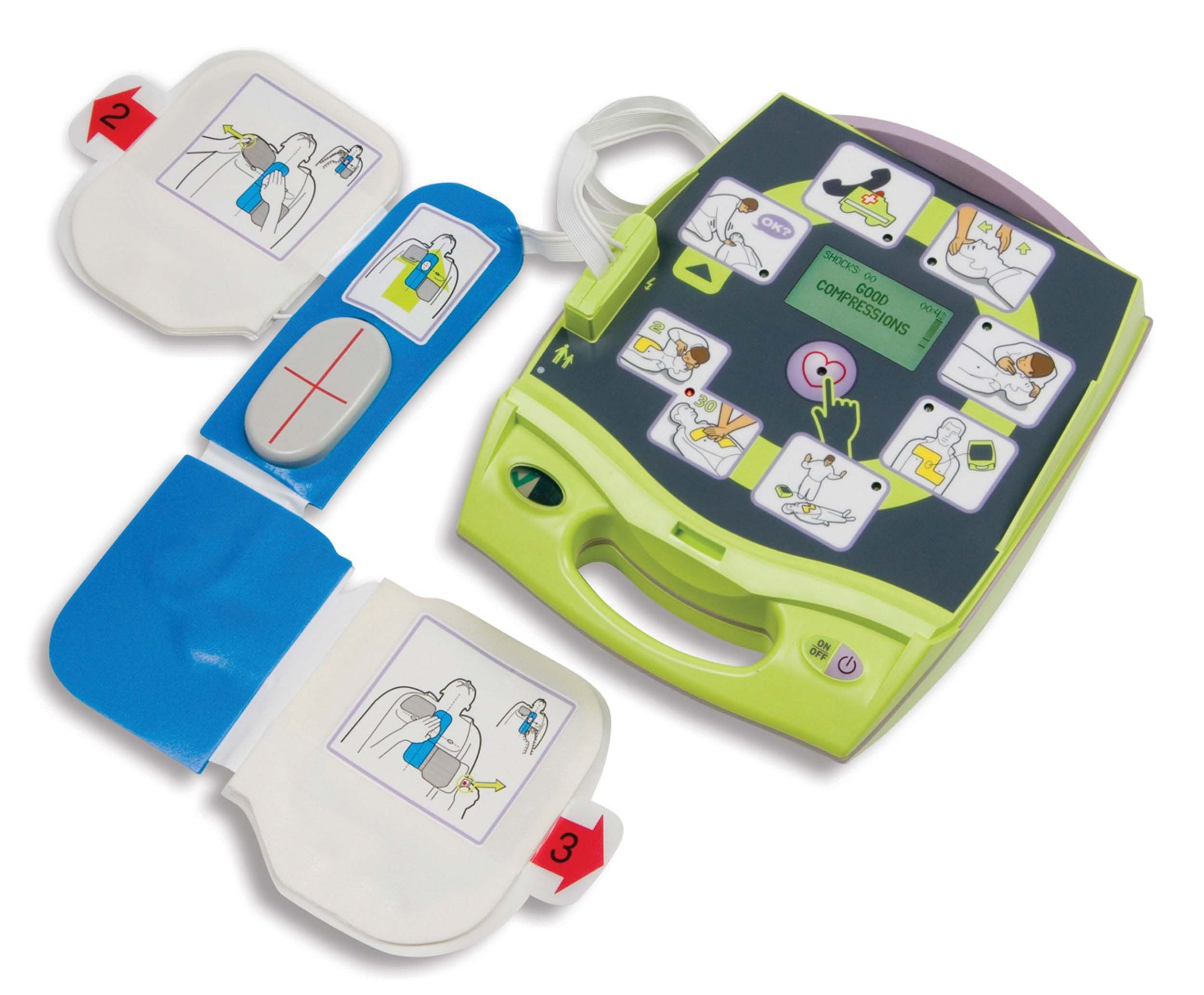 Défibrillateur AED Plus Automatique - Avec CPR-D Padz - Zoll