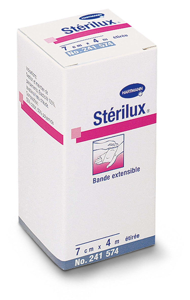 Bande STERILUX Extensible 10cmx4m LPP - Hartmann