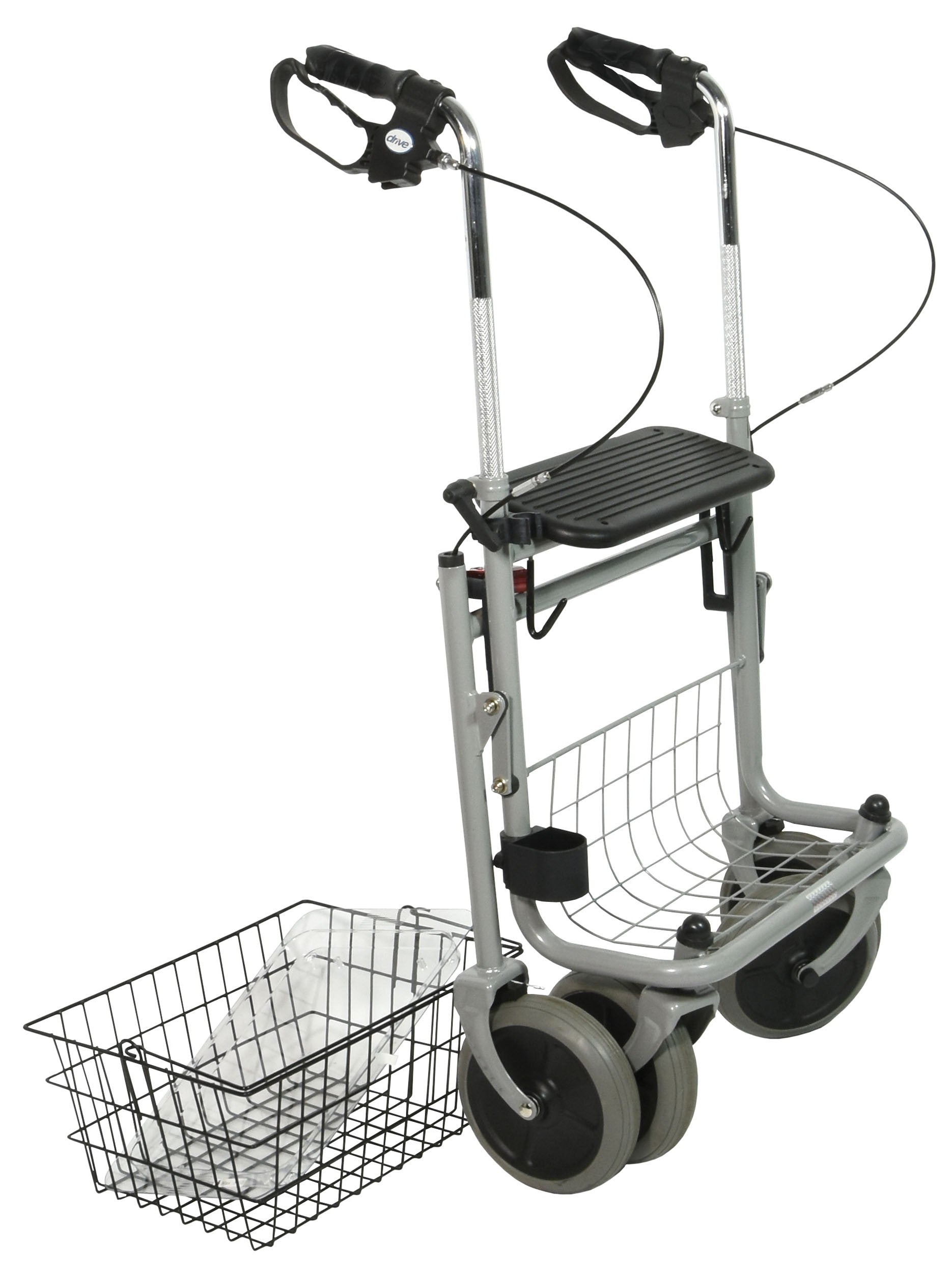 Rollator Pliant 4 Roues Cristallo - Drive