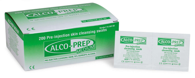 Tampon D'alcool Alco-Prep (2 modèles) - HOSPIDEX