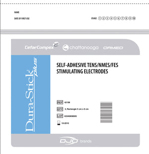 Electrode Dura-Stick Plus (6 tailles) - CHATTANOOGA