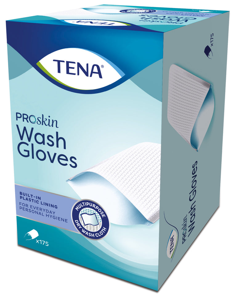 Gant de Toilette Tena Wash Gloves Proskin - Tena