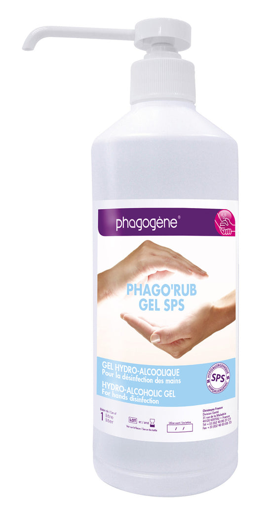 Gel Hydroalcoolique Phago'Rub Gel Eps (plusieurs modèles) - CHRISTEYNS