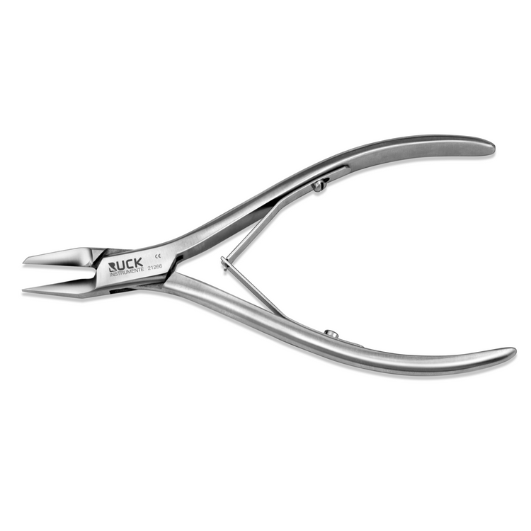 Pince à ongles - Coupe droite 21 mm - Mors plats - 13,5 cm - Ruck