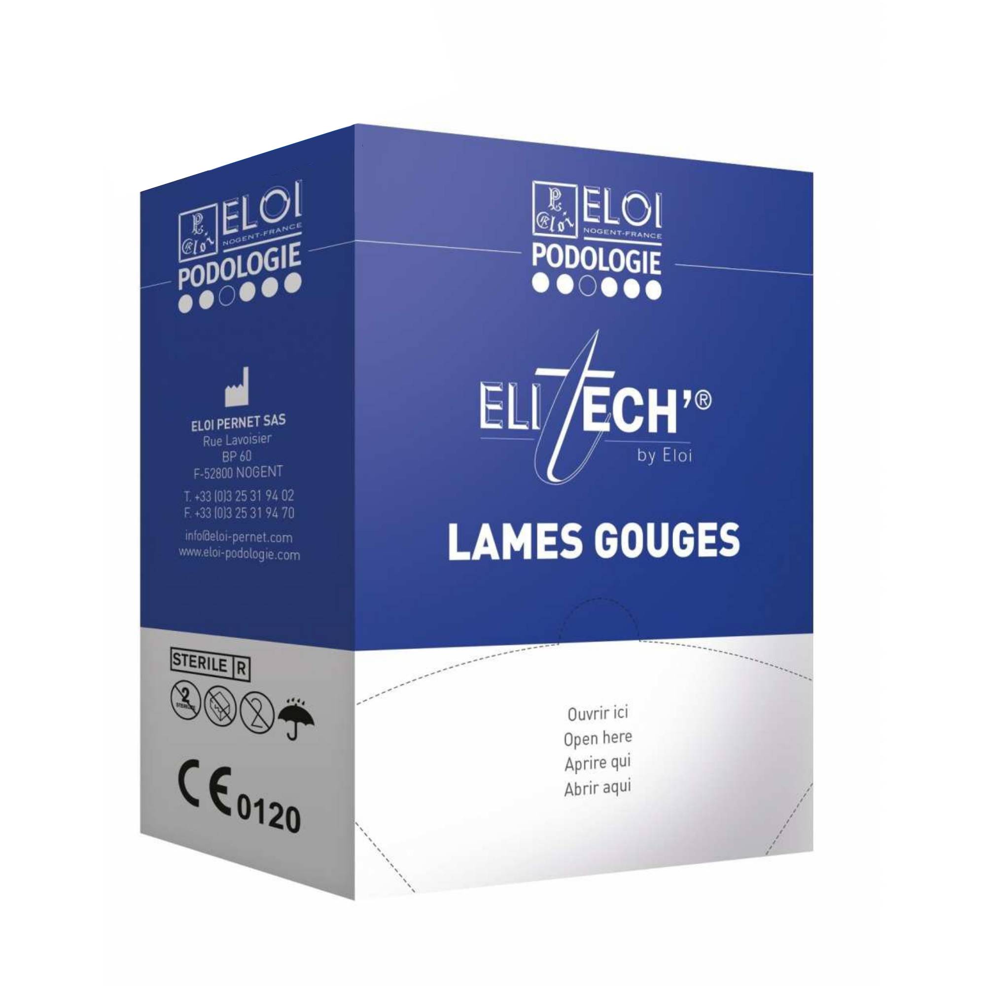 500 lames de gouges N°1 - Elitech by Eloi