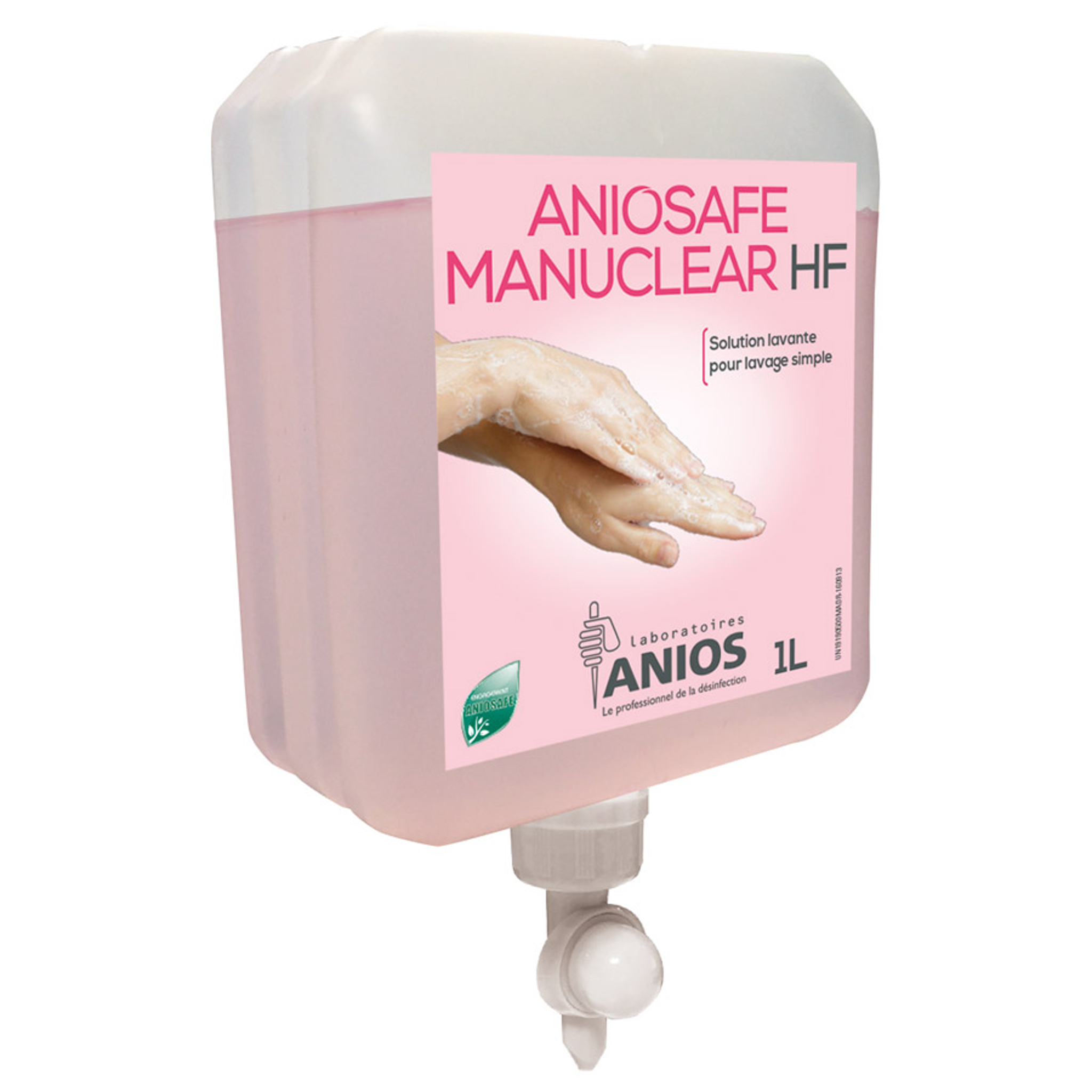 Aniosafe Manuclear HF - parfumé et coloré - Différents formats - Anios