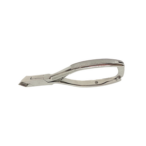 Pince à ongles - Coupe concave - Mors obliques - Ressort double - Inox - Elibasic by Eloi Podologie