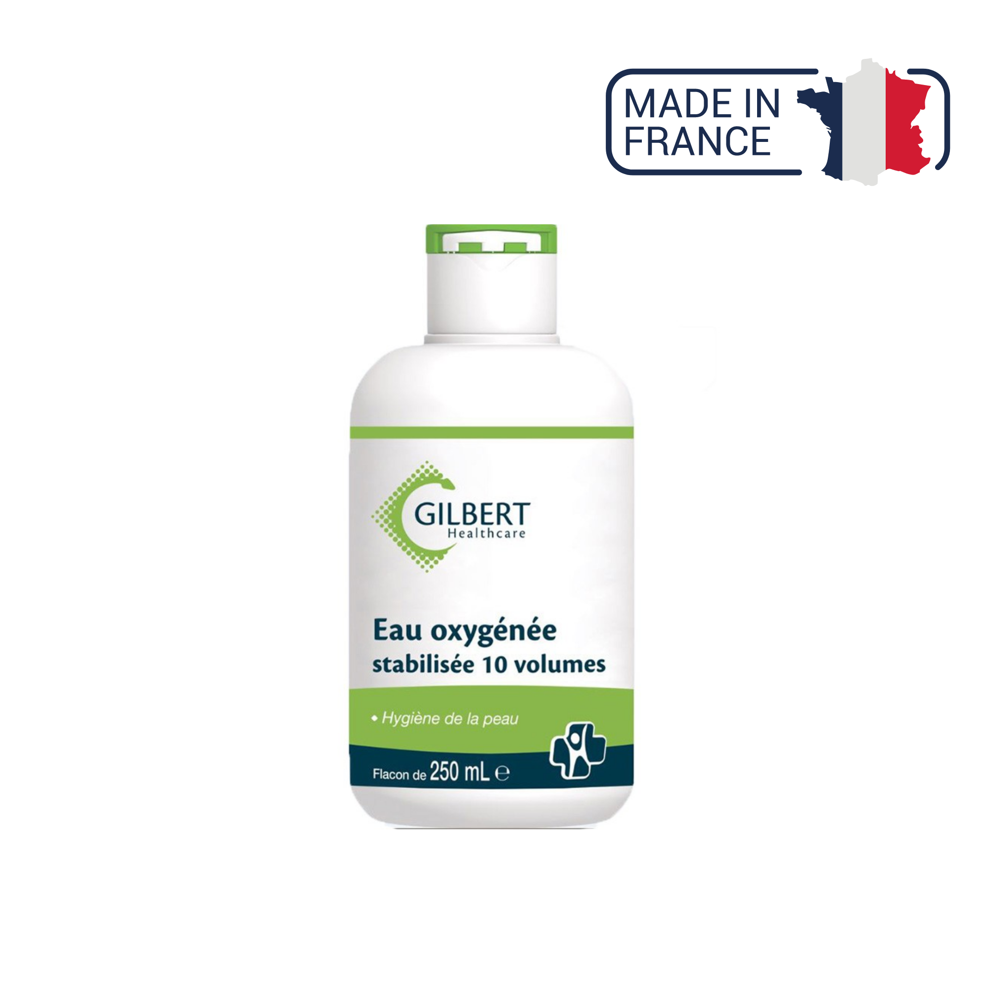 Eau Oxygénée - Laboratoires Gilbert - 10 volumes - 250 ml