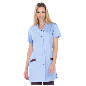 Charline - Blouse 3/4 - Manches courtes - Femme - 85 cm