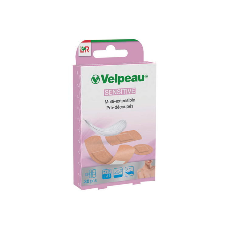 Pansement Velpeau Sensitive - Pour peaux sensibles - Assortiment - Lohman Rauscher