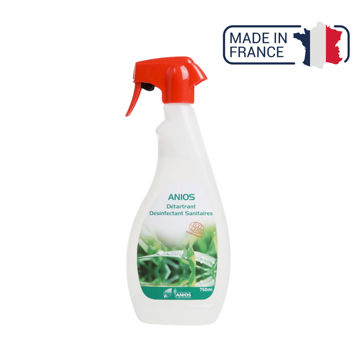 Détartrant et désinfectant des sanitaires - Spray 750 ml - Anios