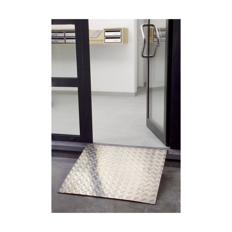 Rampe Aluminium Acces Trottoir 80X80cm - My Medical