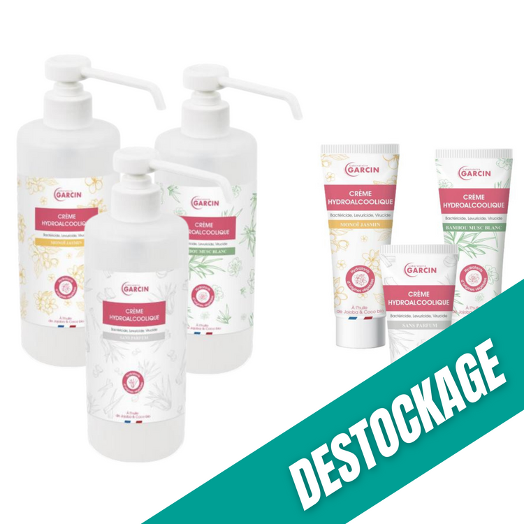 Crème Hydroalcoolique - Laboratoire Garcin // Destockage