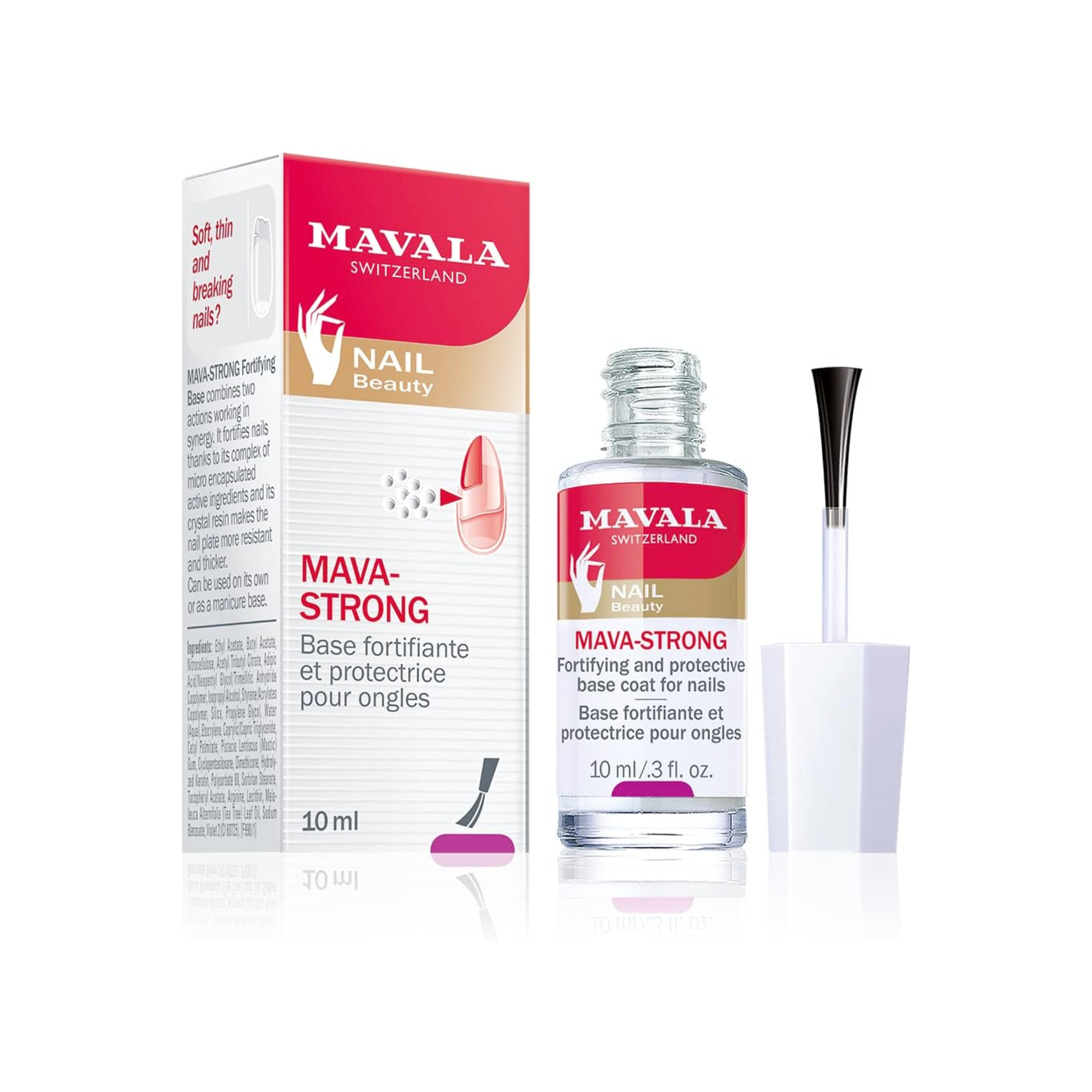 Mava-strong base fortifiante et protectrice pour les ongles - MAVALA