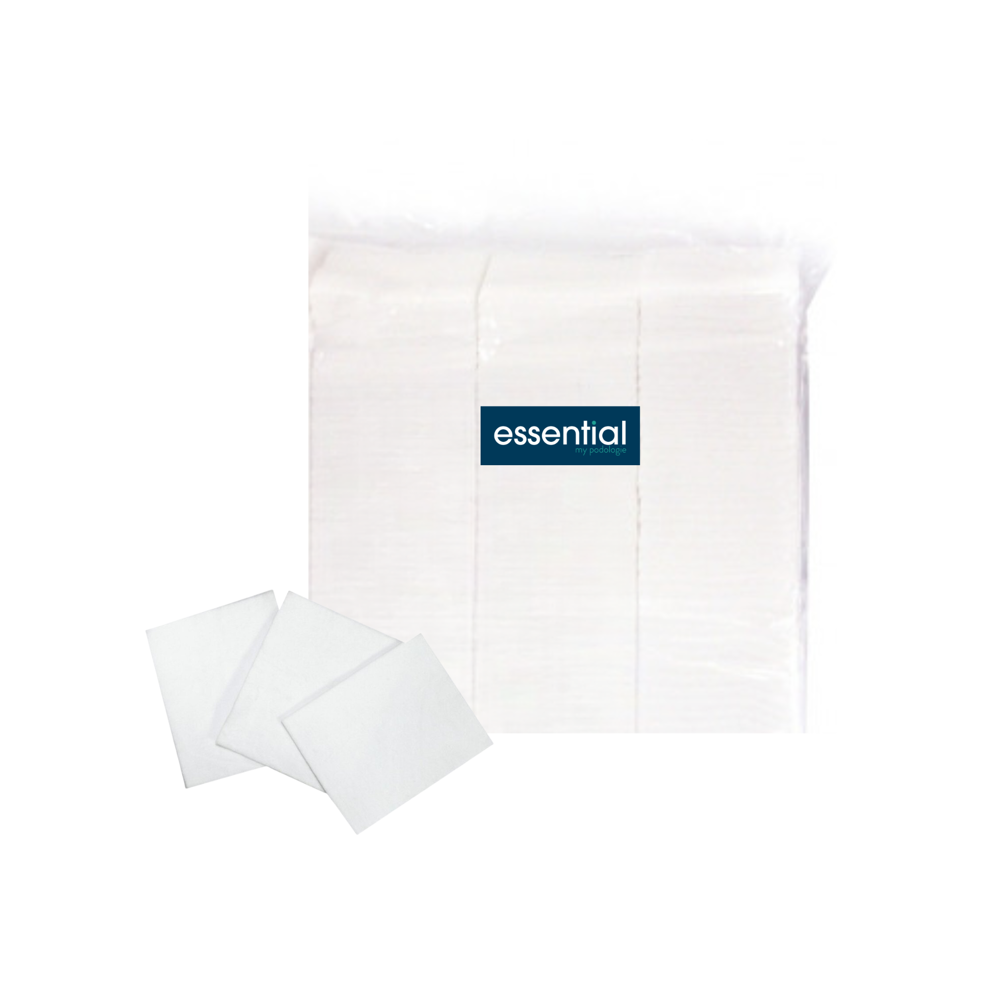 Sachet de 200 Cotons rectangulaires - 8 x 10 cm 