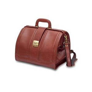 Mallette traditionnelle pour domicile DOC - Cuir Marron