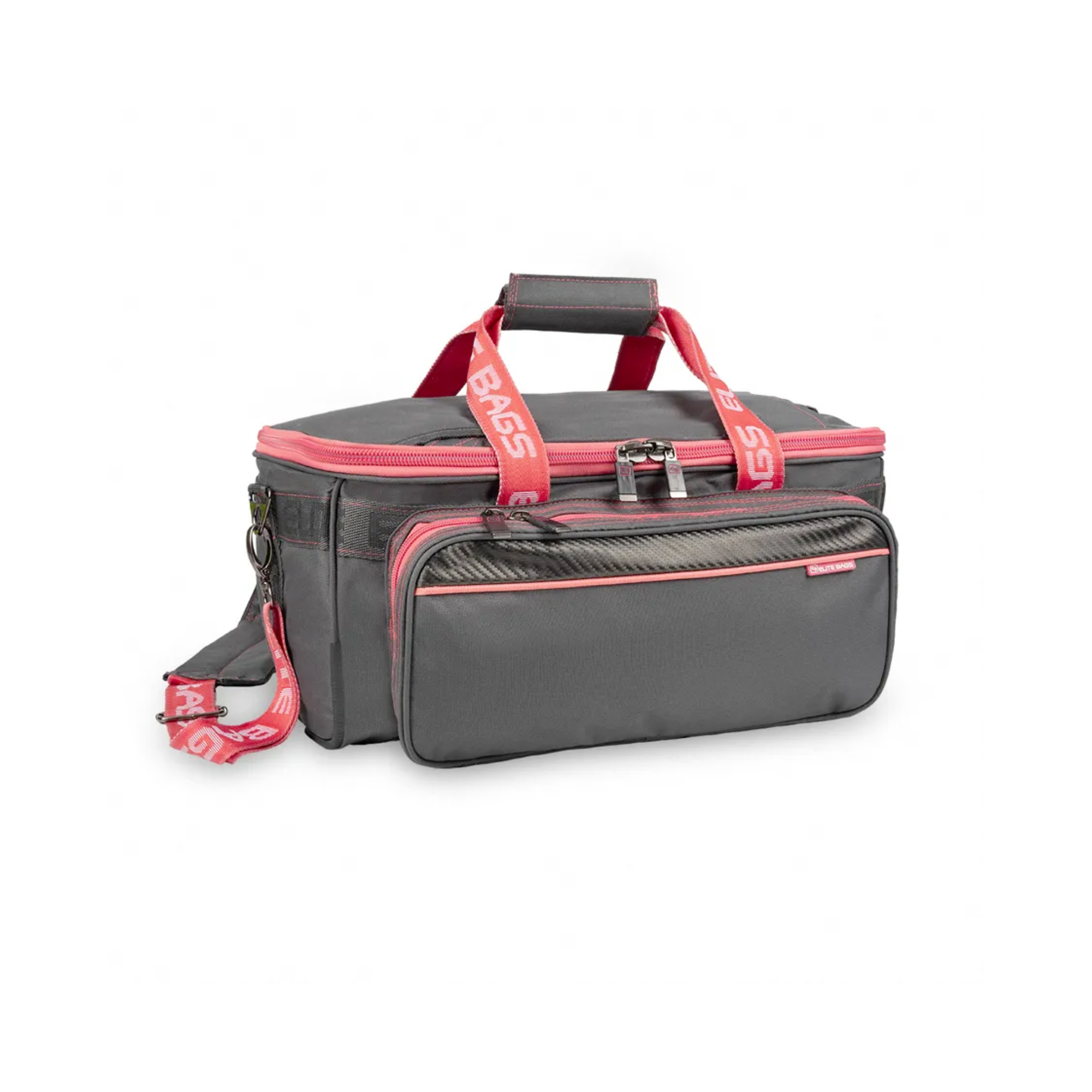 Mallette de podologie Elite GP - Anthracite / Saumon - Elite bags