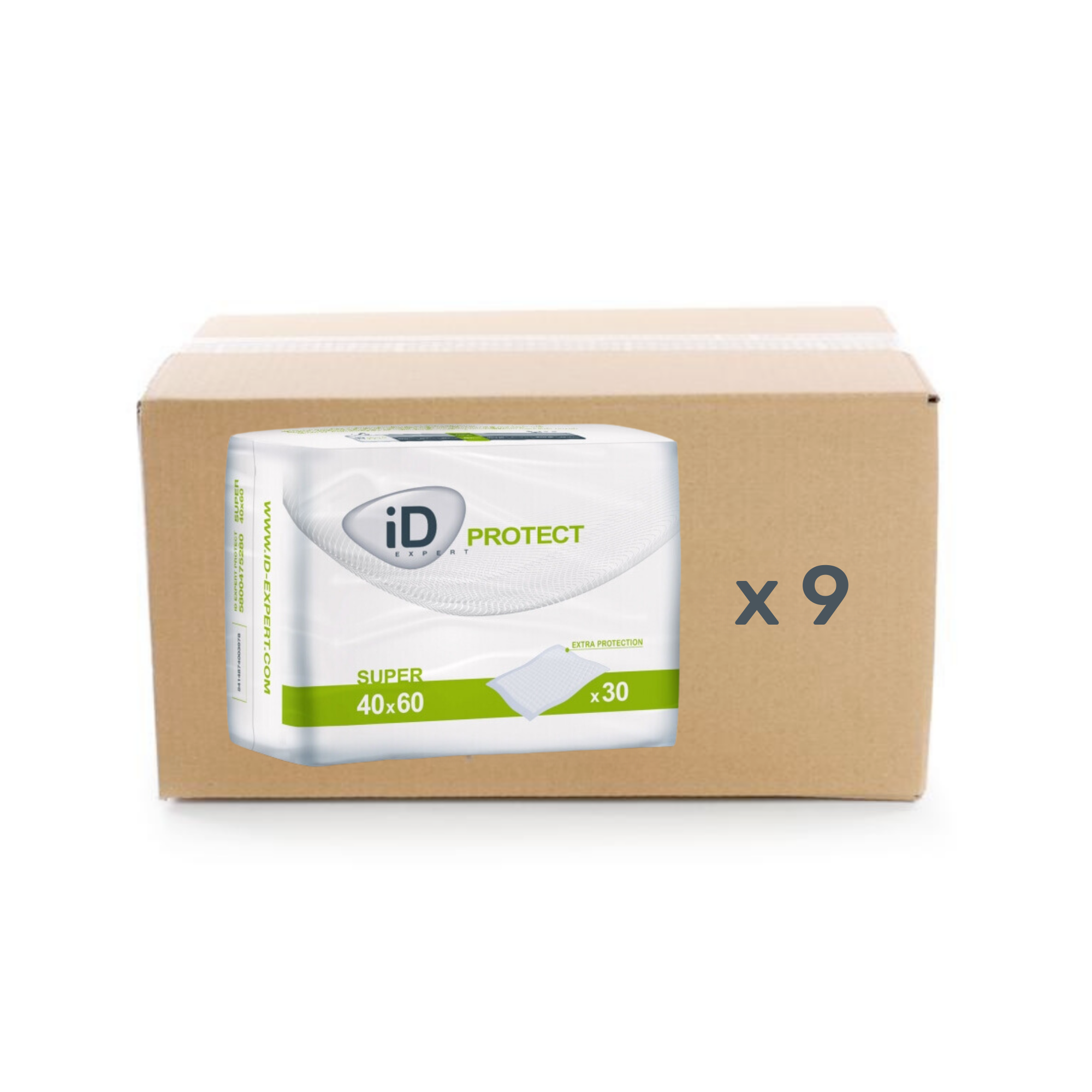 Alèse ID Expert Protect - Super - 60X40cm - carton 9x30U - ID Direct