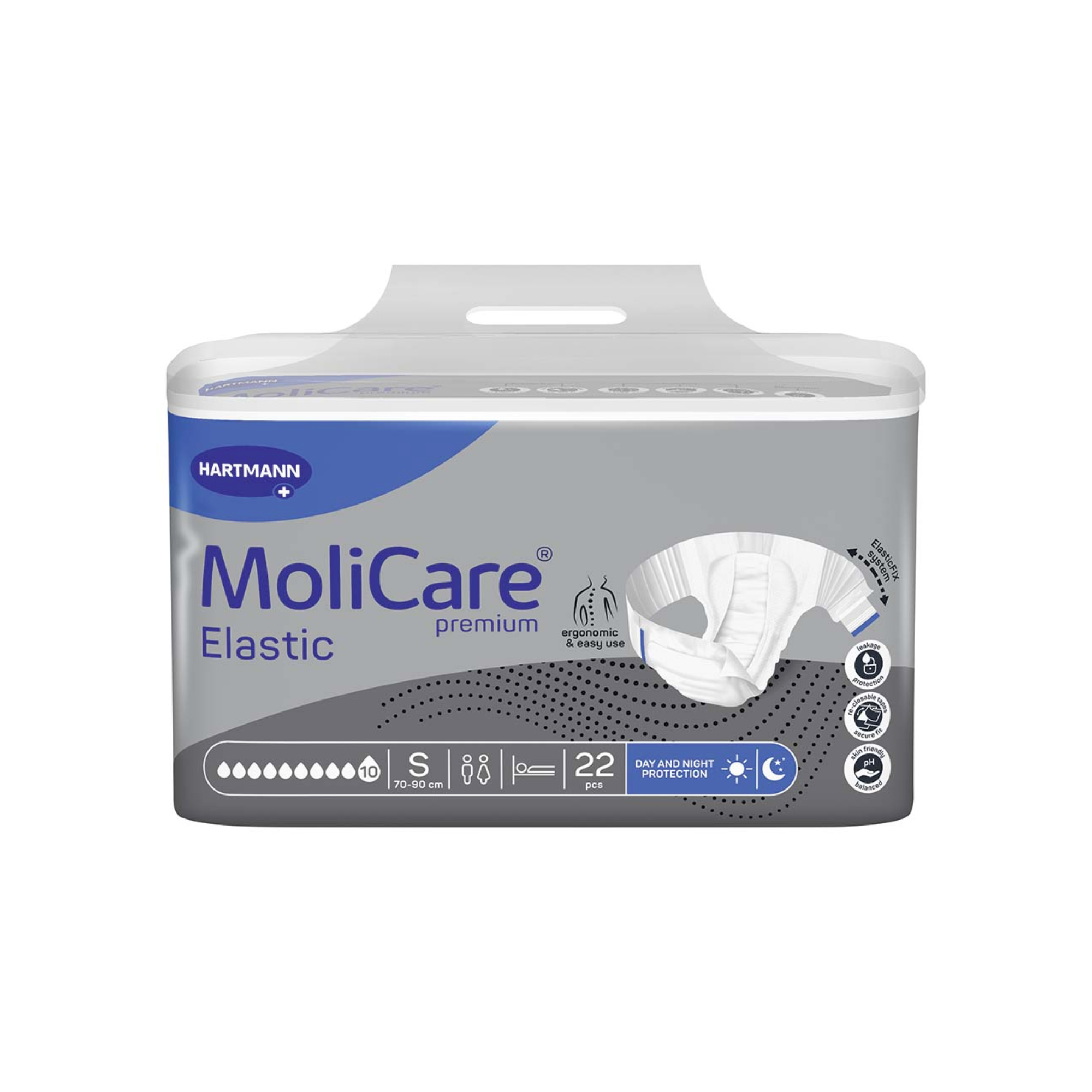 Change Molicare Premium Elastic - 10 gouttes - 5 tailles - Hartmann