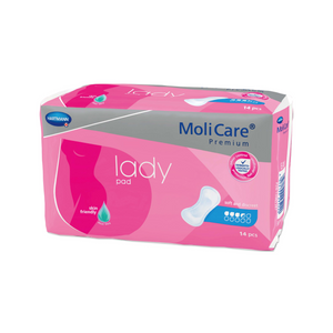 Protection anatomique Premium Lady Pad Molicare - 9 modèles - Hartmann