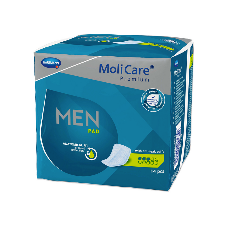 Protège slip Molicare Premium Men Pad - 3 modèles - Hartmann