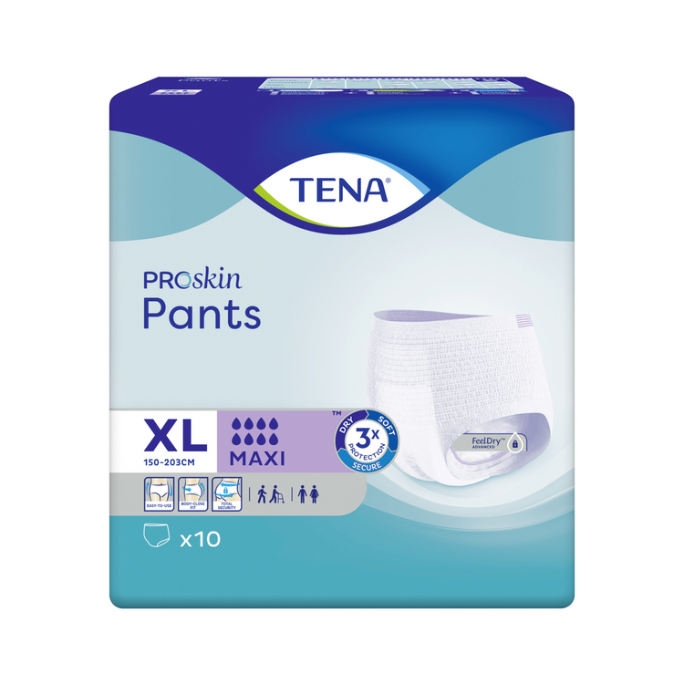 Tena Pants Proskin - Maxi -  8 gouttes - 4 tailles - Tena