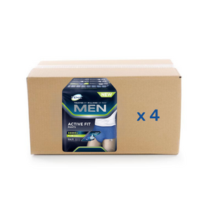 Tena Men Active Fit - 5/6 gouttes - M - carton 4x9U - Tena