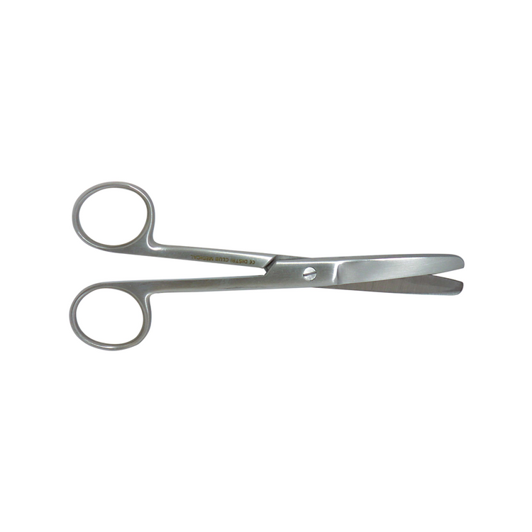 Ciseaux Médecin Mousse-Mousse 2 Bouts Ronds - Droits 14cm